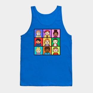 Little Magic School Bus Class Photo Tank Top